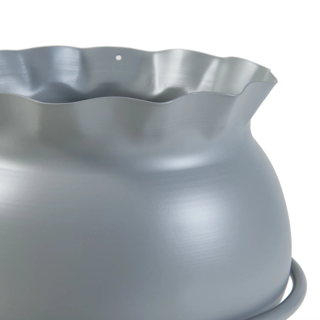 Portavasi da esterno 38 x 24 cm grigio 03_0010352