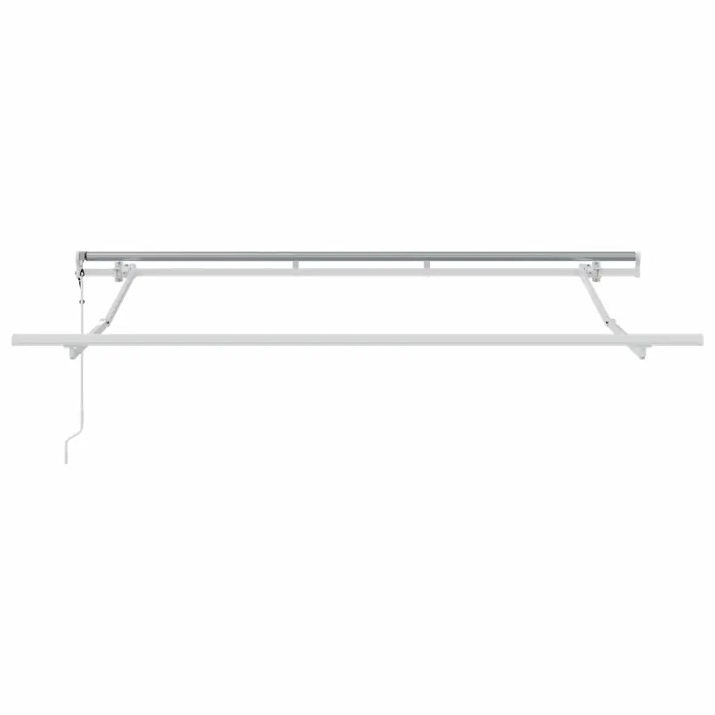 Tenda Retrattile Marrone 350 x 200 cm Tessuto 3329677