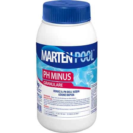 REGOLATORE DI PH MINUS GRANULARE 1 kg - MARTEN