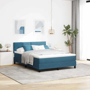 Letto a molle con materasso Blu Scuro 160 x 200 cm Velluto 3339186