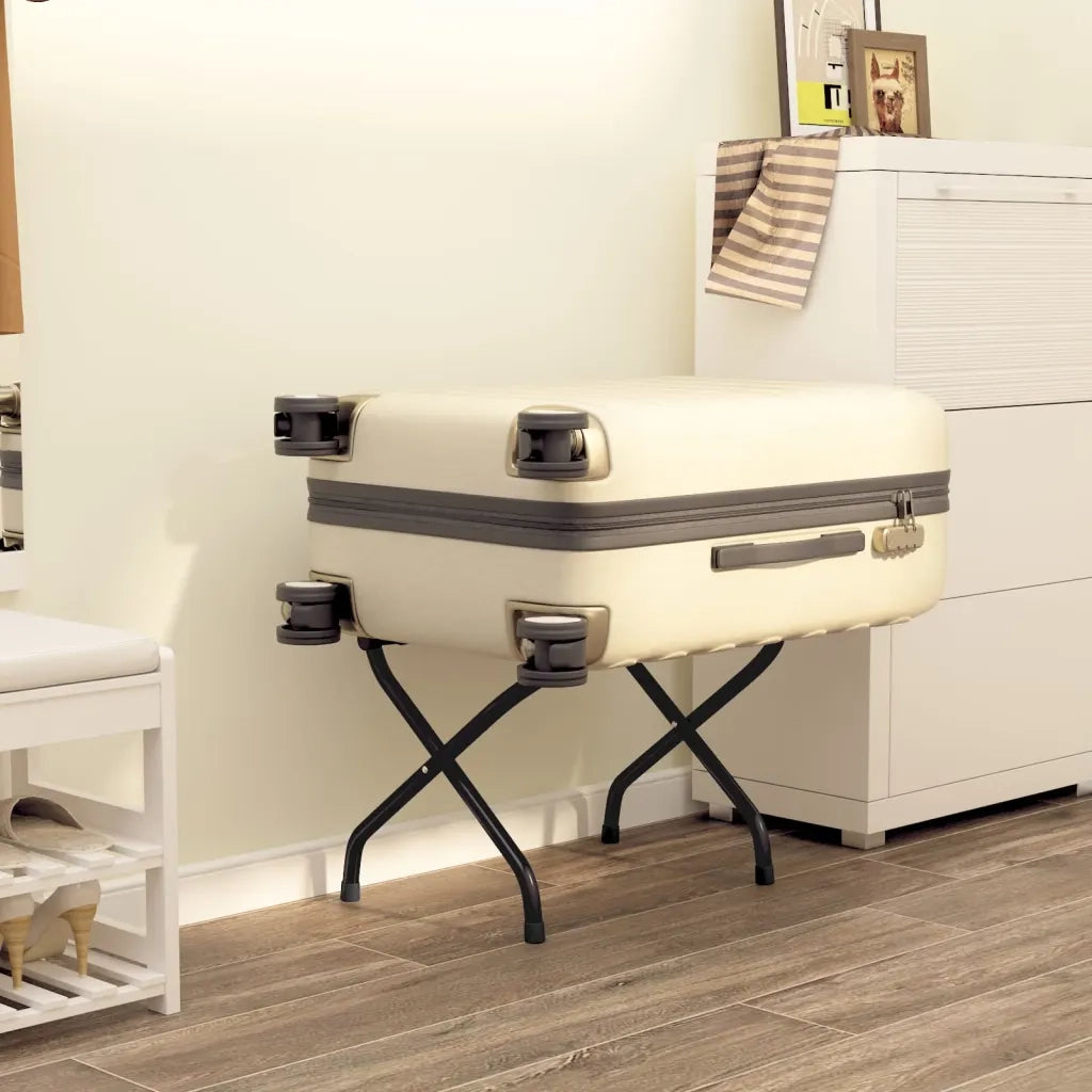 Portapacchi con Schienale Nero 56x39x52 cm CFW3858333