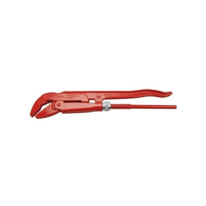 VBW 951010 Chiave inglese svedese a 45° con geometria a 3 punti di contatto apertura massima 55 mm diametro tubo 25,4 mm colore Rosso