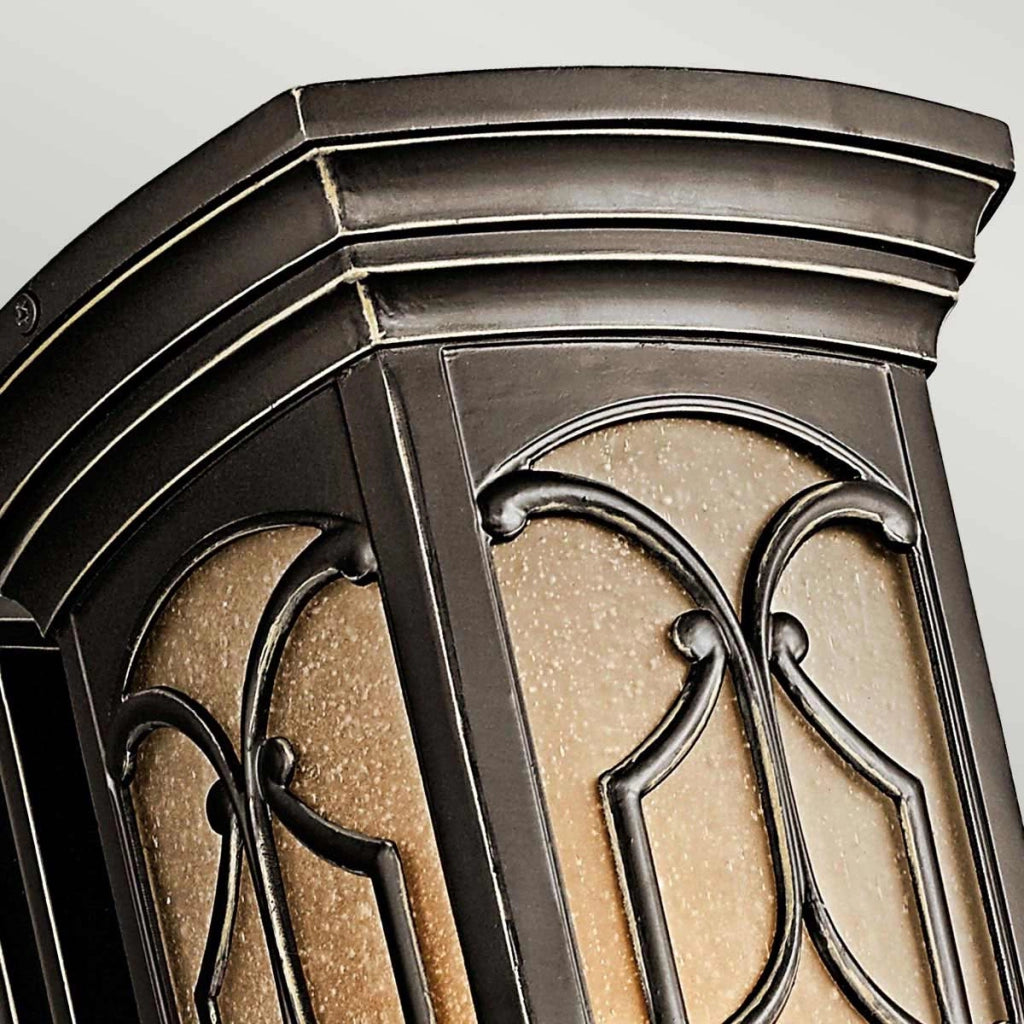Applique esterna da parete bronzo antico E27 60W Kichler