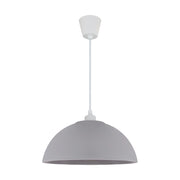 Lampada a sospensione Struhm INKA grigio/bianco E27