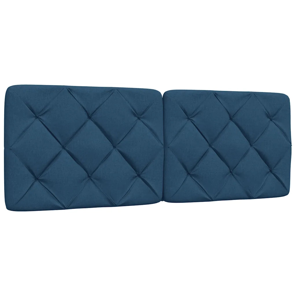 Giroletto senza Materasso Blu 140x190 cm in Tessuto 3310600