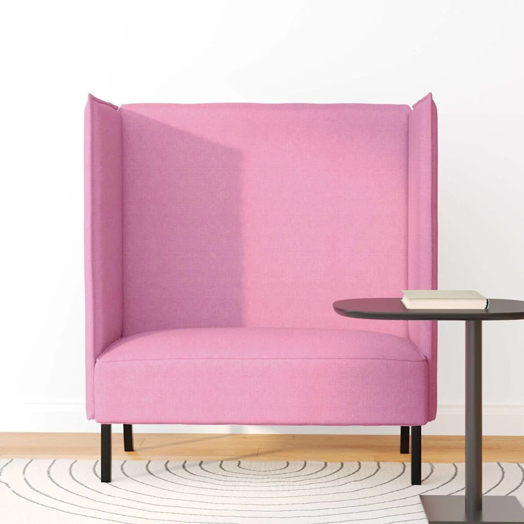 Divano | Divano da soggiorno | Sofa alto 101cm Rosa Tessuto