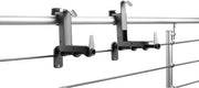 Bloembakhouder adattabile - 14-20 cm altezza, 12-21 cm larghezza, plastica antracite