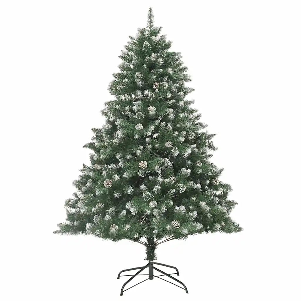 Albero di Natale artificiale con 300 LED Verde 180 cm 3395232