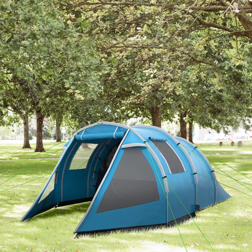 Tenda da campeggio 2 posti ¨C zephmum ¨C Blu 475x264x172 cm