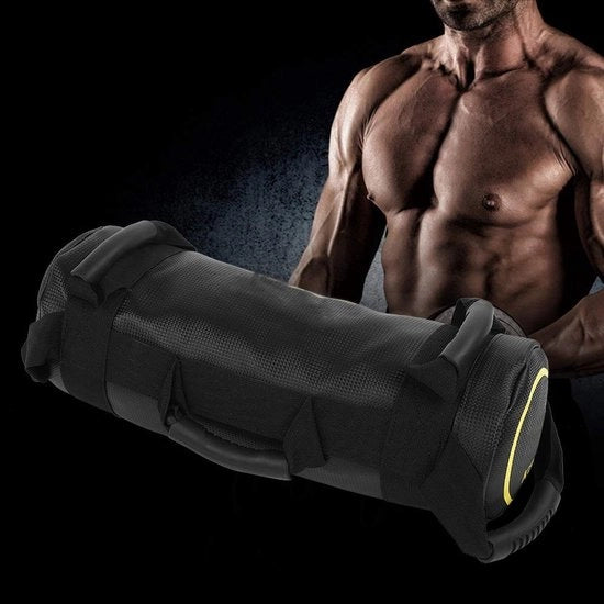 Zacchetto per attività fisica 20kg - Borsa di allenamento - Sollevamento pesi - Esercizi - Cintura in PU resistente all'acqua e all'usura