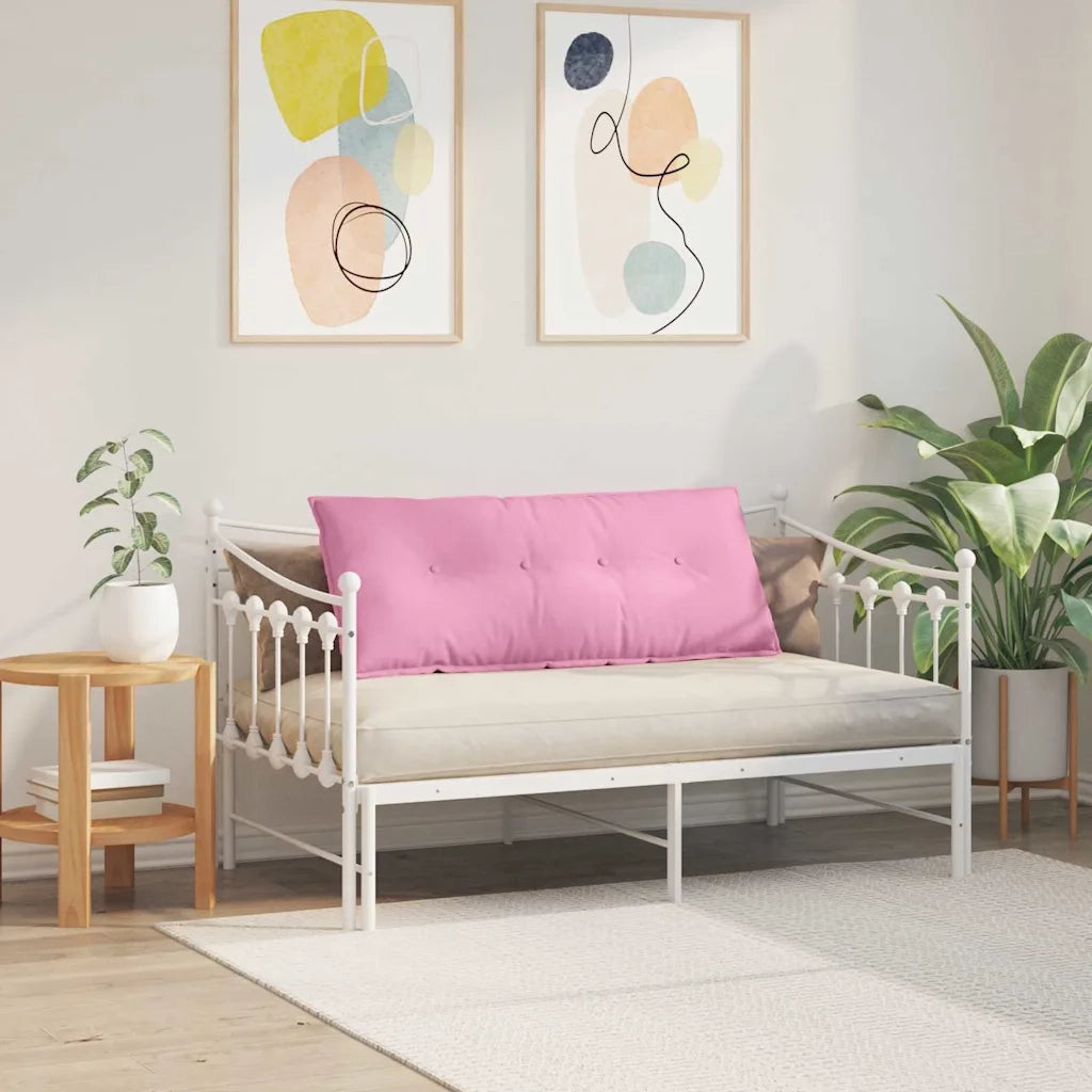 Cuscino per Schiena Rosa 120 x 19 x 50 cm Tessuto 42014802