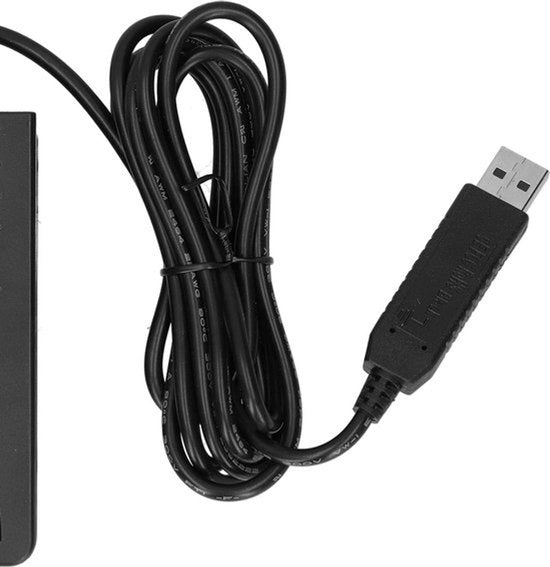 Pedale USB portatile in ABS per interruptore a piedi per computer.