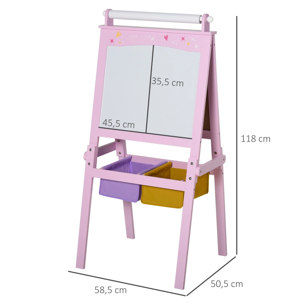 Tavolo da Disegno per Bambini ¨C Minimal ¨C MDF Rosa