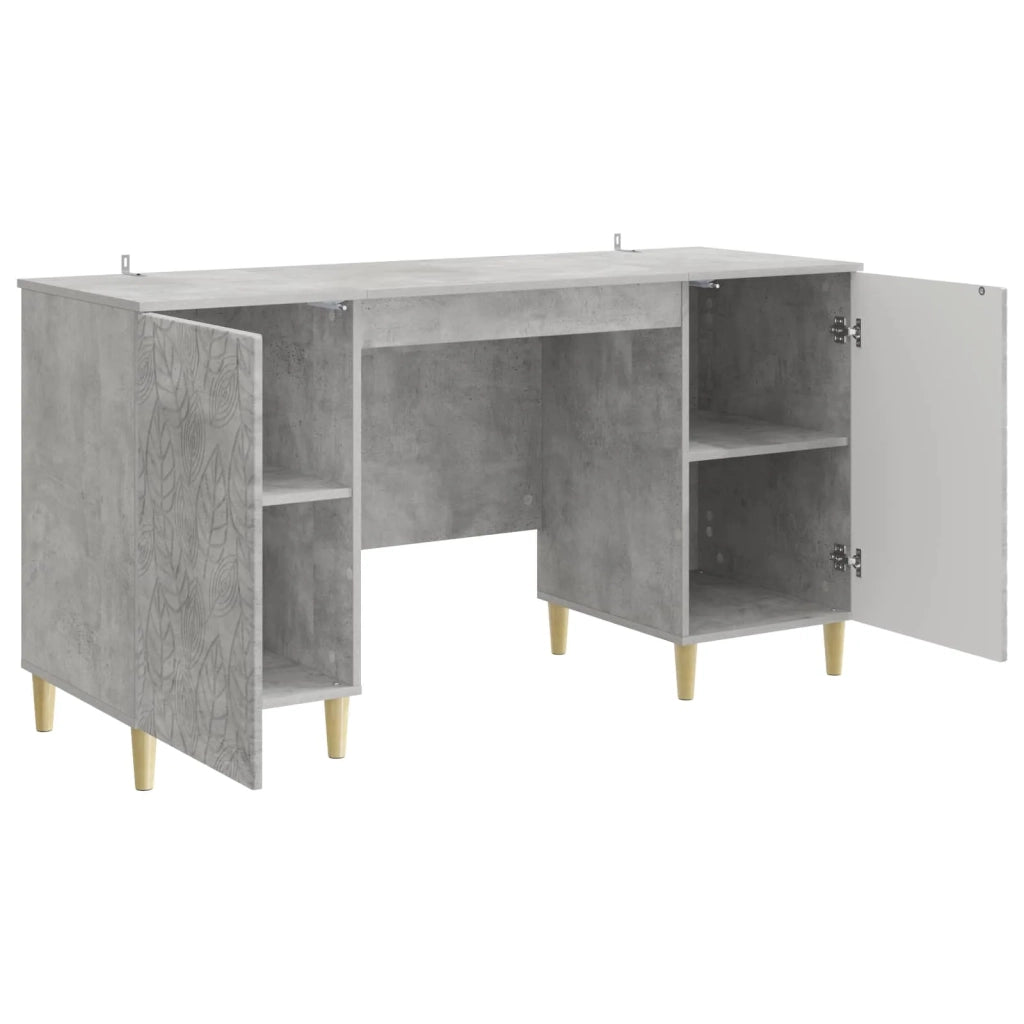 Scrivania Grigio Cemento Legno ingegnerizzato 3414615