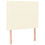 Testiera | Testata Crema 80x5x118/128 cm Similpelle