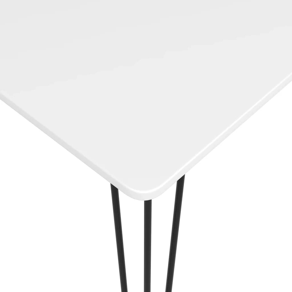 Set da Bar 5 pz Bianco e Grigio 3057411