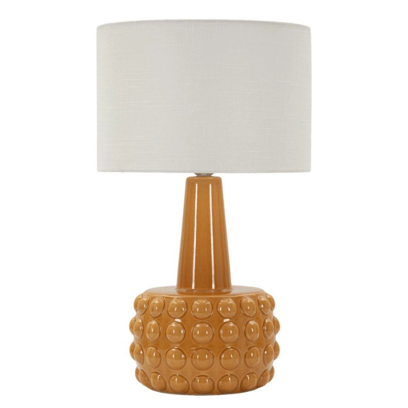 Lampadelle A Da Tavolo Gress Senape cm ø 30x51,5
