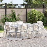 Telone trasparente con occhielli 3x4 m in polietilene 4018556