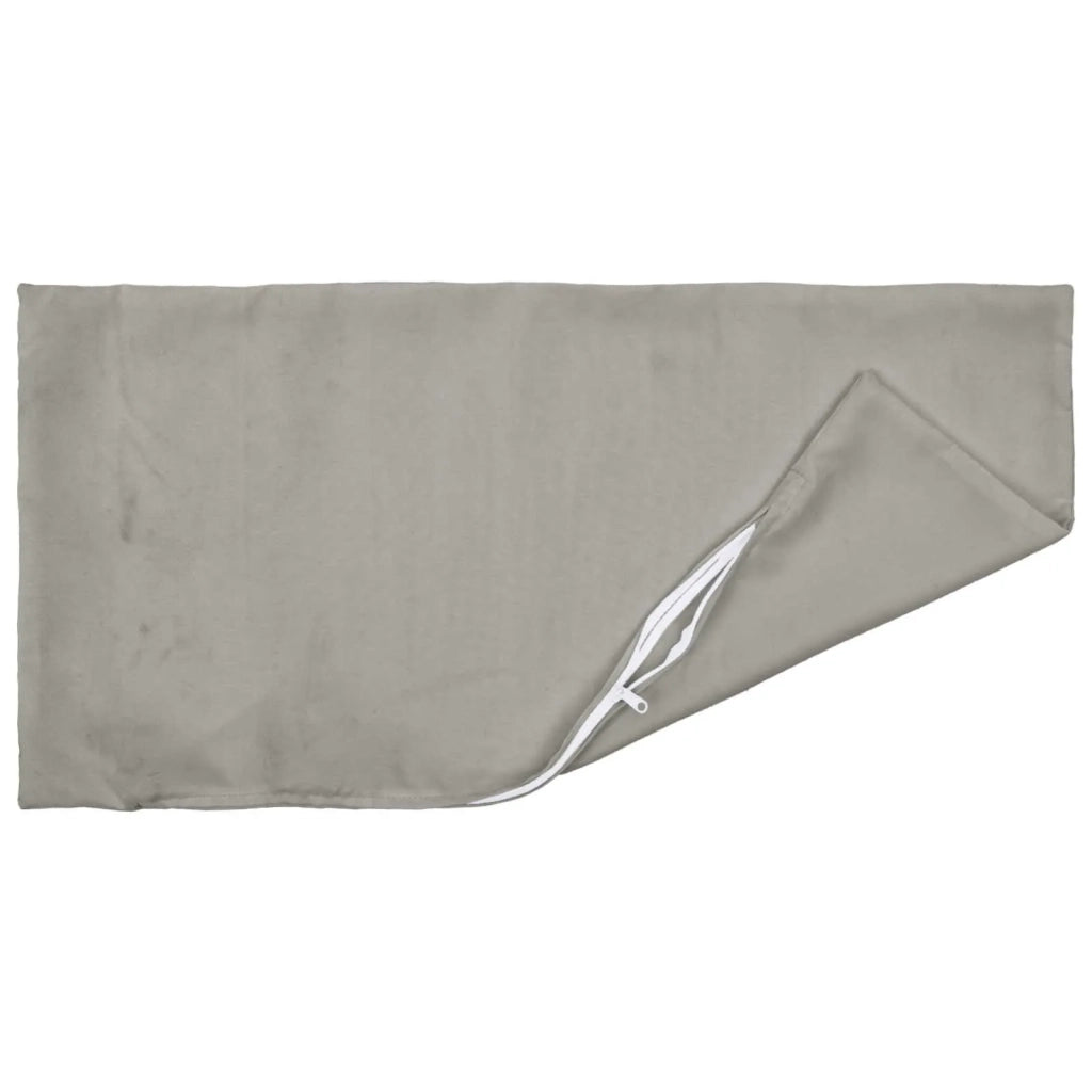 Federa 12 pcs HEERLEN Grigio 40 x 80 cm Poliestere 910029