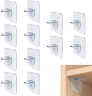 Supporti per pannelli 12 pezzi - autoadesivi - supporti per pannelli - supporti per pannelli trasparenti - supporti per schiene - supporto solido - materiali di alta qualità - supporti per pannelli
