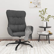 Poltrona Relax Grigio Scuro in Tessuto 341177