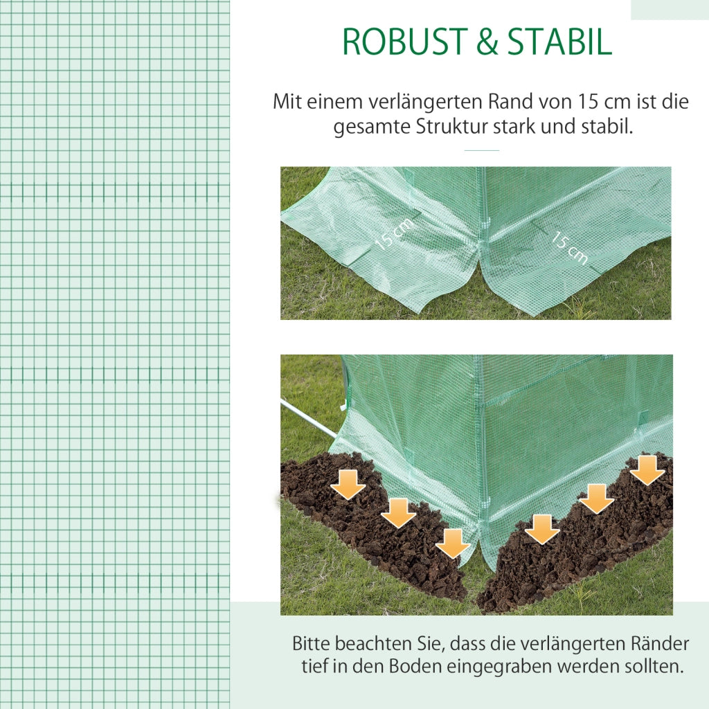 Telo per Serra ¨C Zephmum ¨C Verde 3x2x2 m