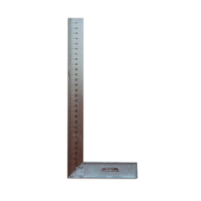 SQUADRA P/FALEGNAME ASTA ACCIAIO 250 MM*- 1,0 pz
