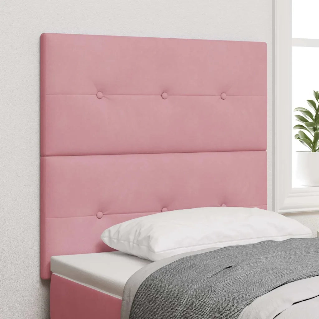 Testiera Rosa 80 cm Velluto 3337794