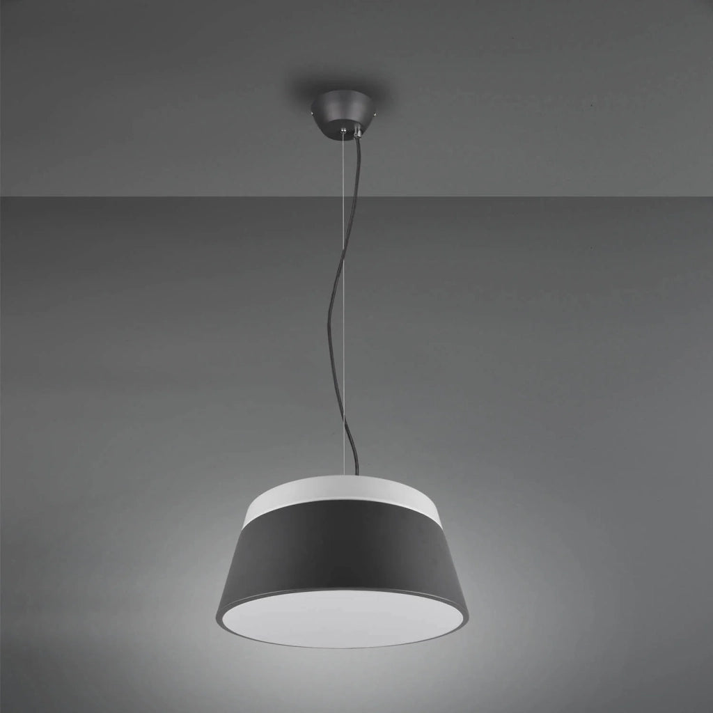 LÚZETE - LÁMPARA DE TECHO DUQUESA METAL NEGRO 45CM