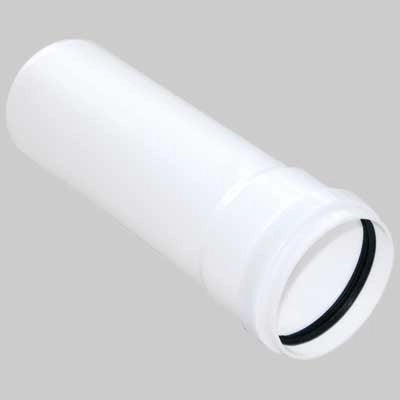 TUBO MONO PARETE IN PPS MF - cm 50 DM 80 - 1 pezzi - MADE IN ITALY