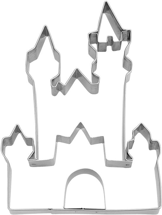 Forma biscotti in acciaio inossidabile, argento