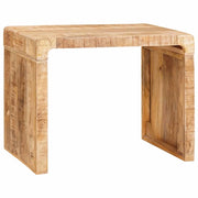 Tavolino-Tavolino da soggiorno-Tavolo Marrone 60 x 35 x 45 cm legno massello di mango