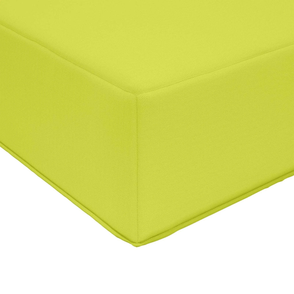 Cuscino per divano da esterno 3 pcs Verde Poliestere 900868