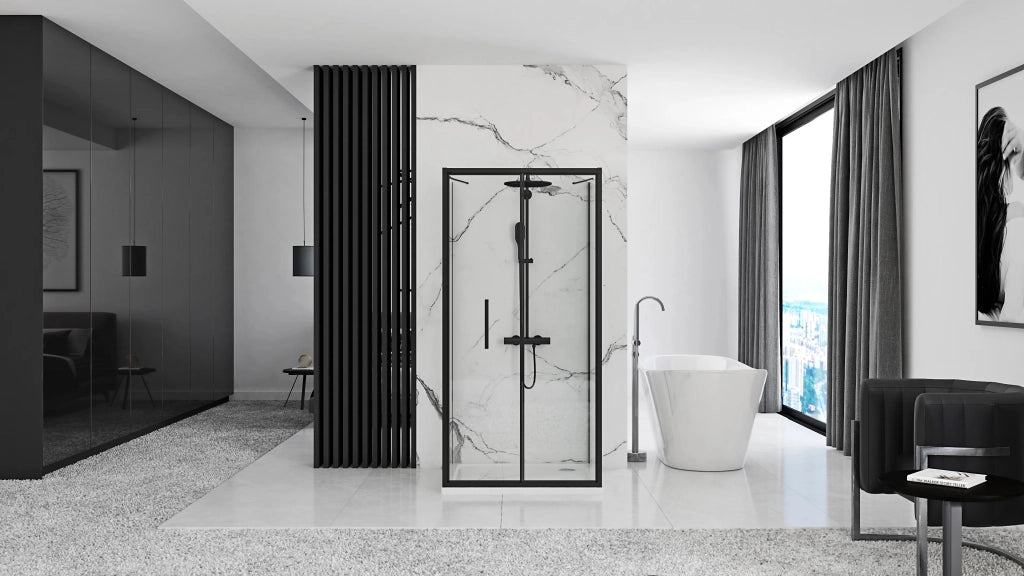 Cabina Doccia A Parete Rapid Fold 80x100