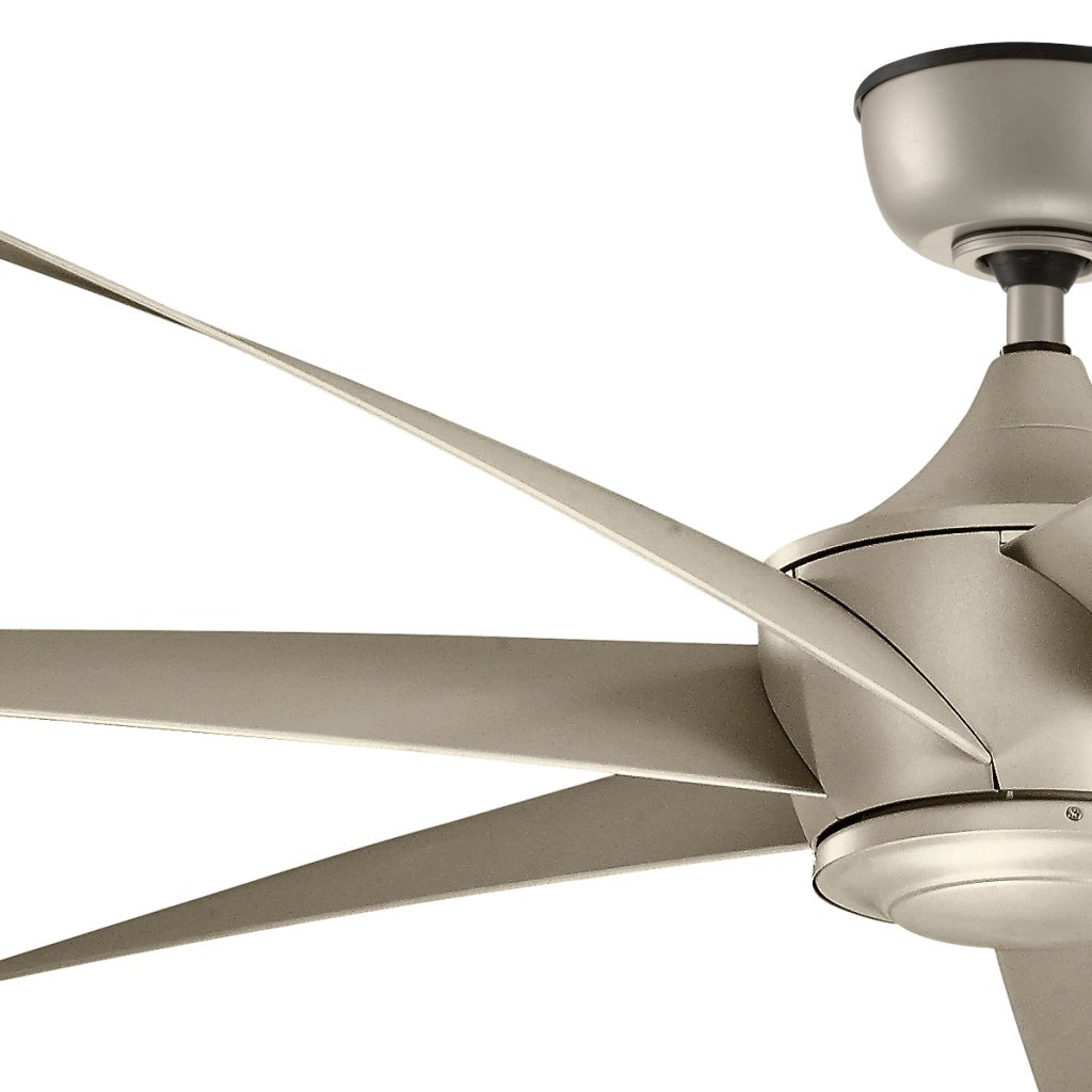 Ventilatore soffitto Lehr 203cm argento con telecomando