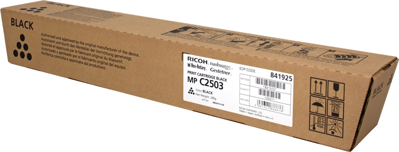 Ricoh 841925 cartuccia toner 1 pz Originale Nero