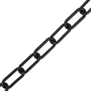 Catena Segnaletica Nera 100 m Ø8 mm in Plastica 150934