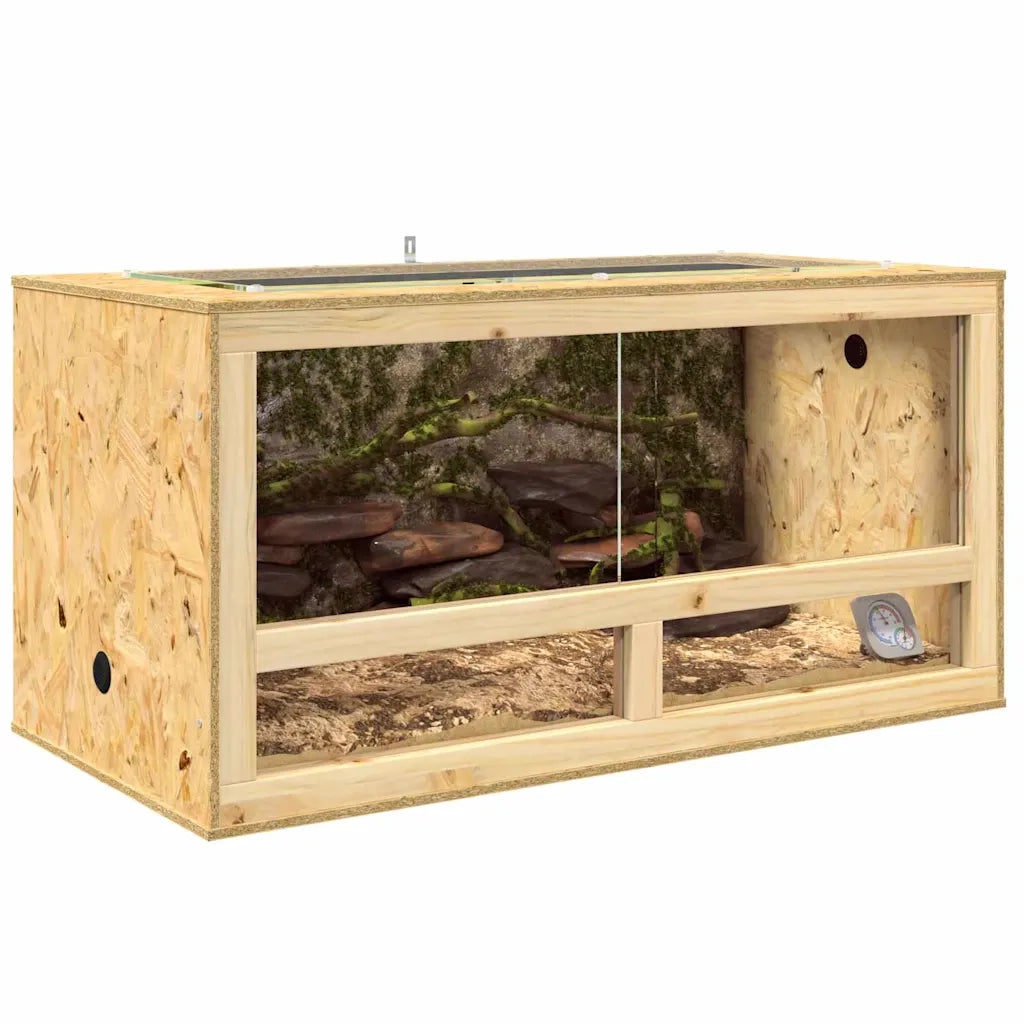 Terrario Marrone 100 x 50 x 50 cm OSB 876730
