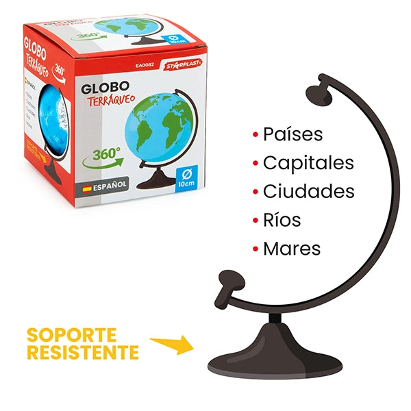 Globo Terrestre Girevole ¨C Minimal ¨C Mappamondo per Studio