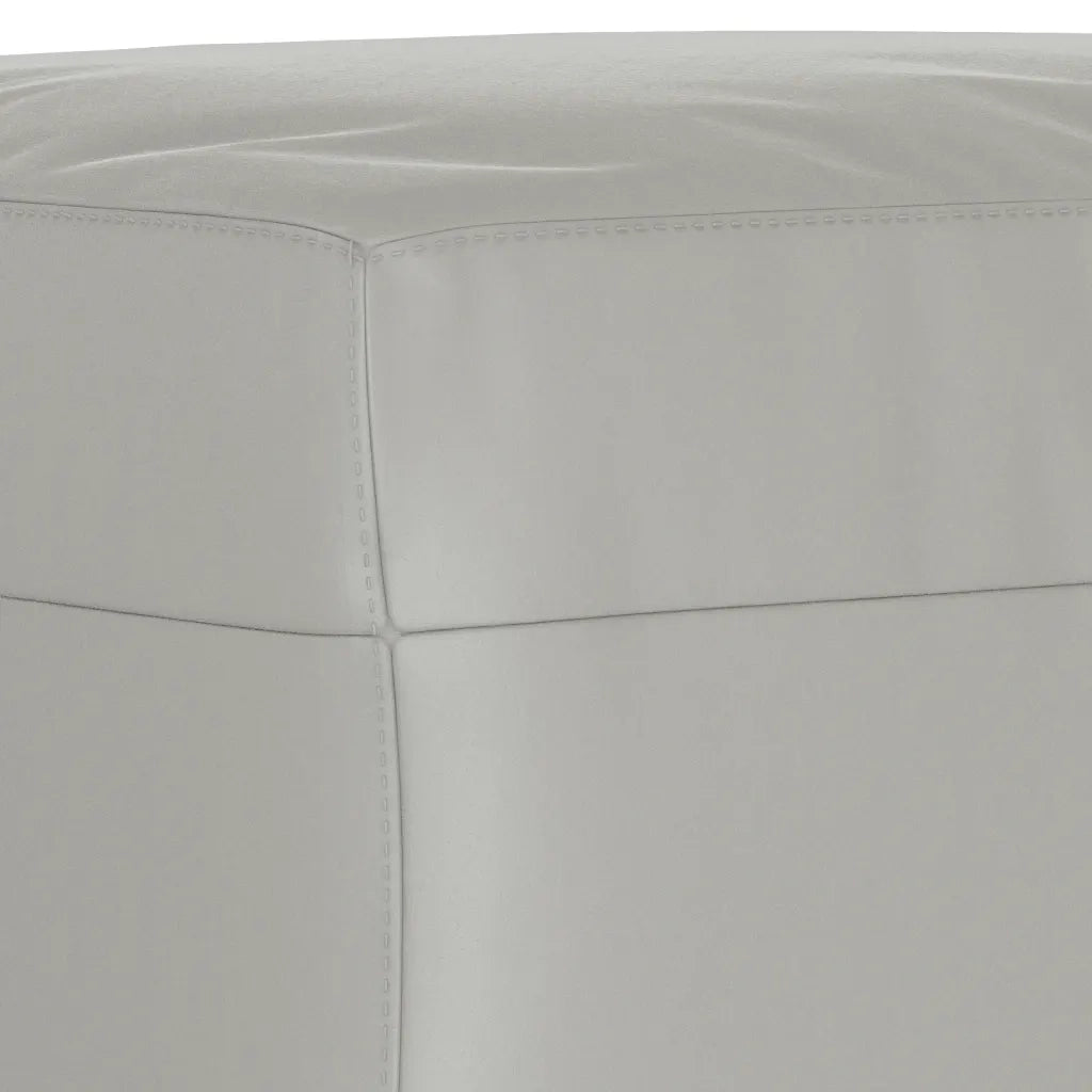 Set Divani 4 pz con Cuscini Grigio Chiaro in Tessuto Microfibra 3202309