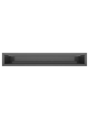 Griglia di ventilazione per camino Grafite - Loft 90x600