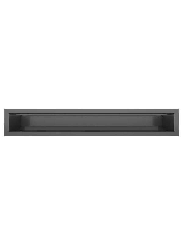 Griglia di ventilazione per camino Grafite - Loft 90x600