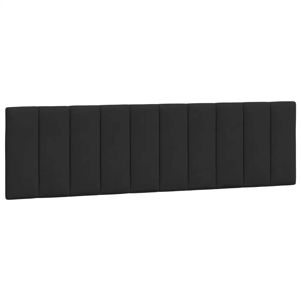 Giroletto con LED senza Materasso Hanko Nero 180x200 cm in Velluto 3213795