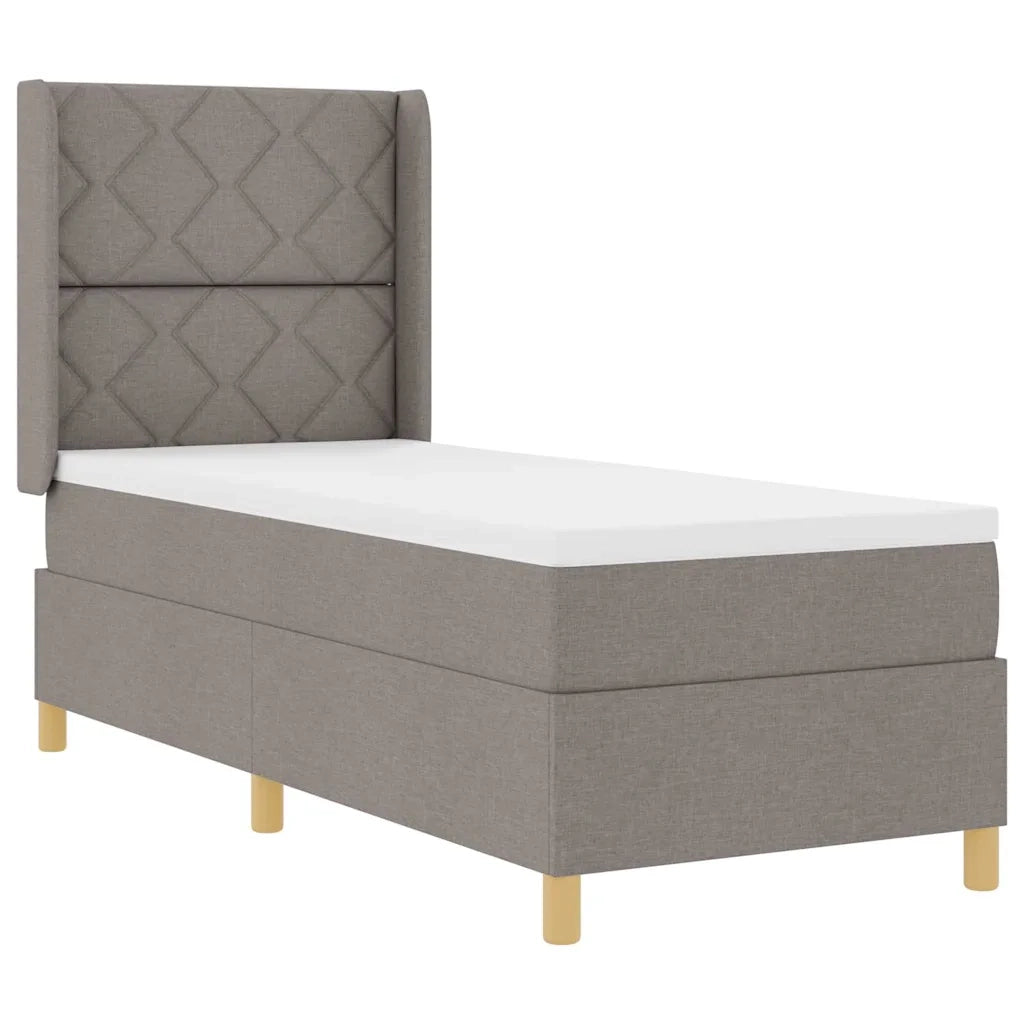 Letto a molle con materasso Talpa 80 x 200 cm Tessuto 3341865