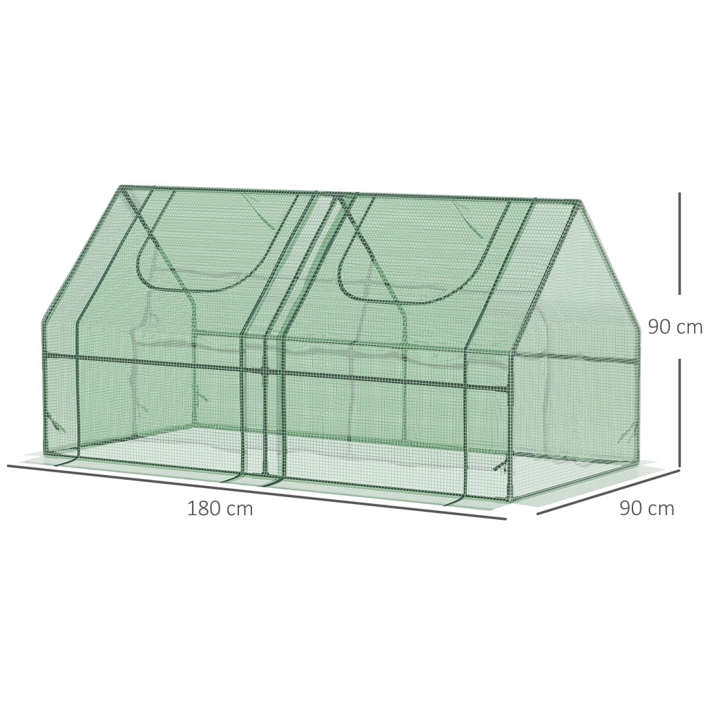 Serra per Giardino ¨C Minimal ¨C Verde Acciaio 180x90x90cm