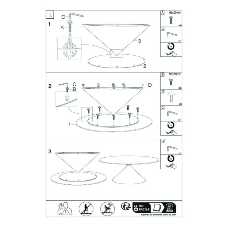 Tavolo Da Pranzo Space cm 180x90x73