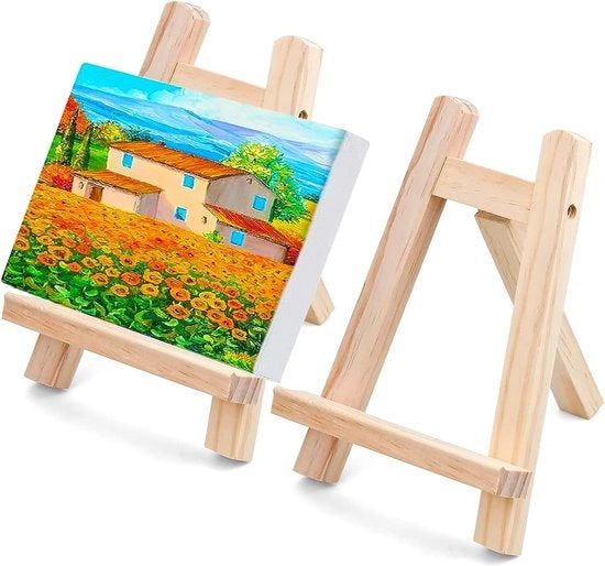 Mini-ezels stabili e ripiegabili - 2 pezzi