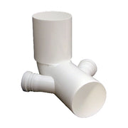 CURVA WC ALTA D. 110 IN PP CON 2 ATTACCHI- attacchi D. 40- senza- pezzi 1