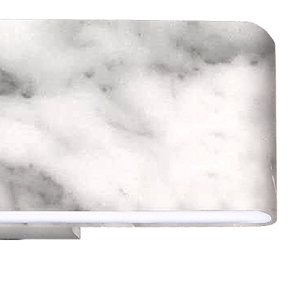 Applique LED Milagro Pierce ML6474 12W marmo bianco