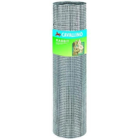 Blinky 00667-05 Rete Elettrosaldata Zincata Cavallino Rabbit maglia 6,3x6,3 mm filo 0,55 mm rotolo 5 m H 50 cm